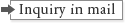 Inquiry in mail